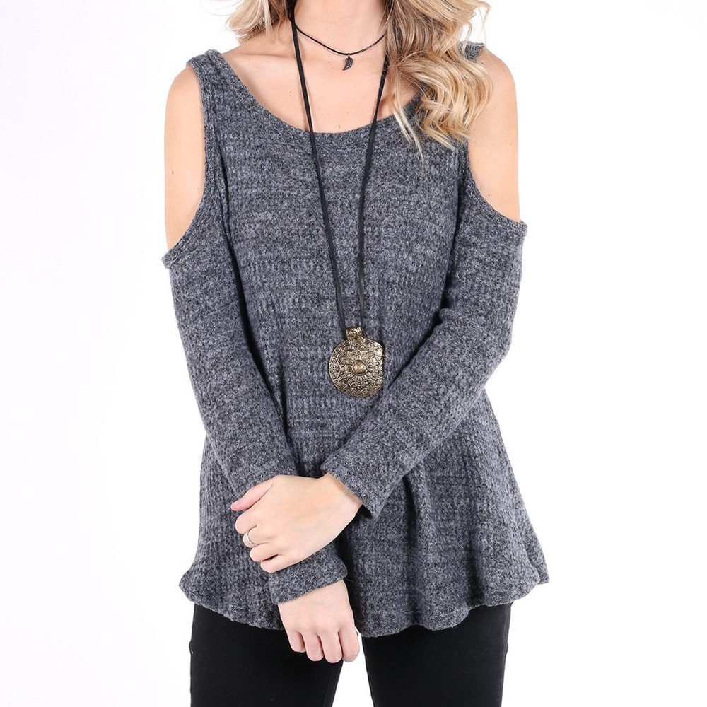 Cold shoulder top